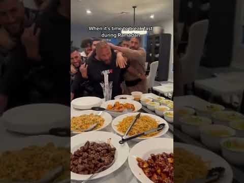 WHEN IT S TIME TO BREAK FAST DURING RAMADAN