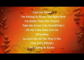  Exotic Priyanka Chopra Ft Pitbull Lyrics