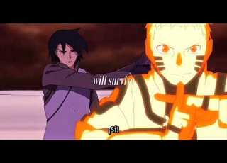Epic Fight Naruto Sasuke Vs Momoshiki Demi Lovato I Will Survive