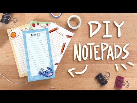 DIY Notepads Very Easy Printable Patterns
