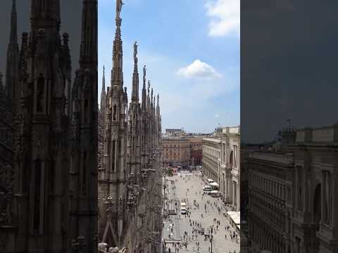 BREATHTAKING VIEWS FROM DUOMO DI MILANO PIAZZA REVEALED ItalyTravel