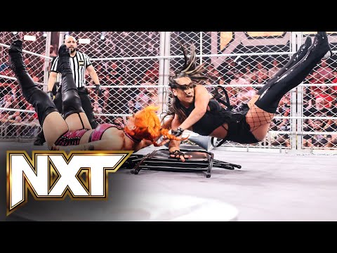 Gigi Dolin Vs Jacy Jayne Weaponized Steel Cage Match WWE NXT Highlights May 30 2023