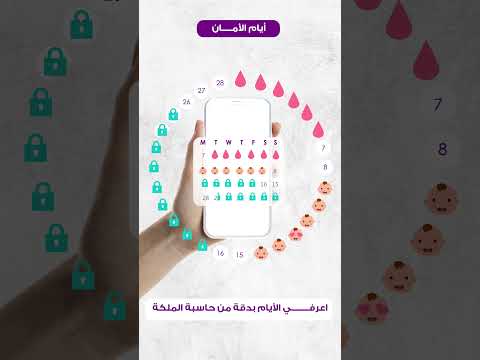 حساب الدورة ايام التبويض بكل سهولة ومجانا عبر حاسبة الملكة