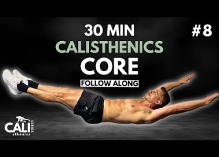  30 Min CALISTHENICS CORE WORKOUT Day 8