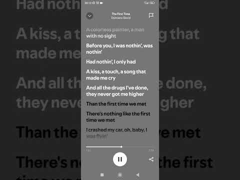 Damiano David The First Time Damianodavid Thefirsttime Spotify Lyrics Audio Song Music Fyp Damiano David The First Time Damianodavid Thefirsttime Spotify Lyrics Audio Song Music Fyp