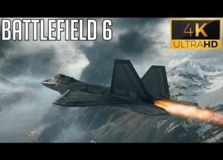 Battlefield 6 F22 Raptor Jet Gameplay 4K OVERKILL