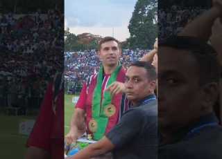 Emiliano Martinez Is In Kolkata Mohun Bagan Ground Shorts Emilianomartínez Mohunbagan