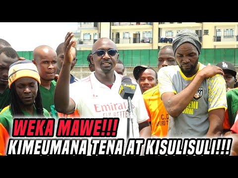 WEKA MAWE 2027 NTE MP Hopeful Fadhili Msuri Roars During Youths Final Football Match At Kisulisuli