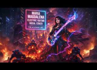  MARIA MAGDALENA DARK SYNTHWAVE ELECTRIC GUITAR FEMALE VOCAL COVER DRAGONHEART