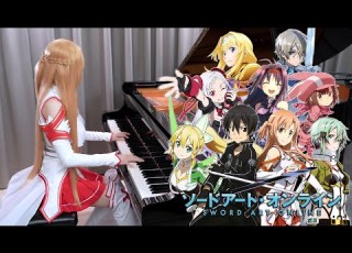 ソードアート オンライン 超絕のメドレー チャンネル登録者190万人ありがとう Ru S Piano