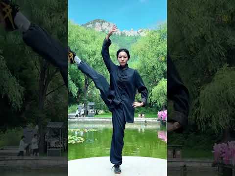 How Many Seconds Can You Persist In This Action Tai Chi Wushu Basic Skills Chinese Martial Arts