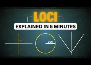 Loci Explained In 5 MINUTES Perpendicular Bisector Angle Bisector Distance From A Point