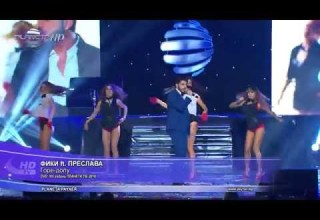 FIKI FT PRESLAVA GORE DOLU Фики Ft Преслава Горе долу Live 2014 