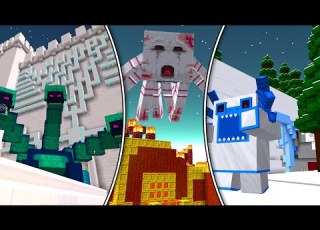  Minecraft Twilight Forest All Bosses Mod Showcase