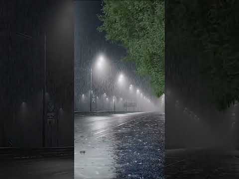 هدوء و راحة نفسية صوت المطر للاسترخاء صوت الطبيعة صوت الماء لغسل الهموم