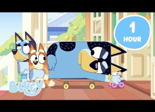 LIVE Bluey S Game Time With The Family Fun With Bandit Chilli Bluey And Bingo Bluey