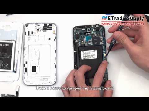 Samsung Galaxy Note 2 Disassembly Take Apart Tear Down Tutorials
