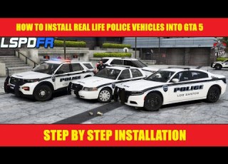  So Installieren Sie Echte Polizeifahrzeuge In GTA 5 ELS Lspdfrtutorials