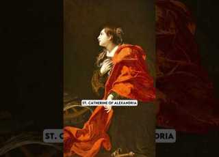 من هي القديسة كاترين الإسكندرانية