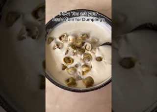 When You Ask Your Arab Mom Zestyz Official Dumplings Arabmom Fyp Meat Yogurt Middleeastern
