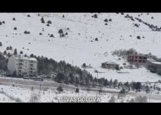  Sivas Gölova Kış Manzaraları