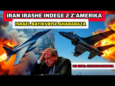 BABAKUBISE AGAHONDESHO IRAN IHANUYE INDEGE EBYIRI ZA AMERIKA ISRAEL BARAYISHENYE IMYIGARAGAMYO YATA