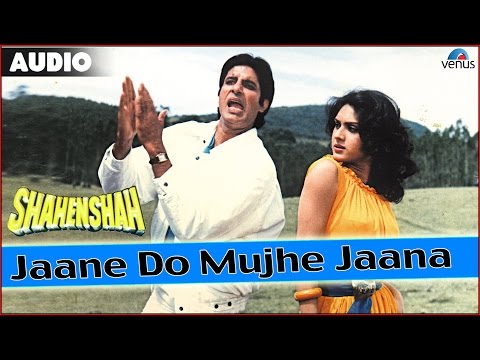 Shahenshah Jaane Do Mujhe Jaana Full Audio Song With Lyrics Amitabh Bachchan Meenakshi Seshadri