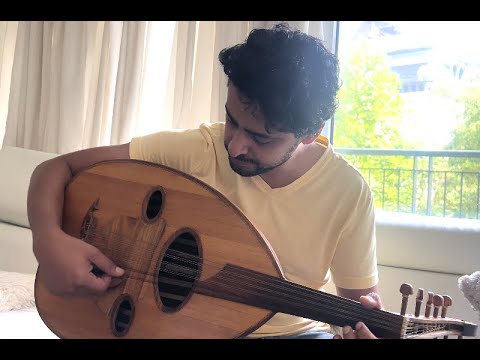 وحشتني سواليفك راشد الماجد تعليم عزفها على العود روعة وهاديه