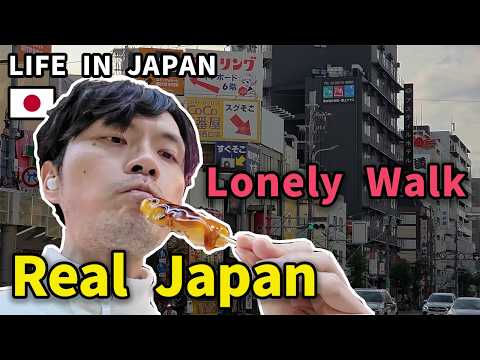 A Lonely Walk In Juso Osaka Japanese Salaryman S Day Off Exploring Real Japan