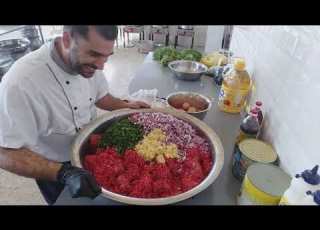 حريرة الاعراس والكفتة رائعة المذاق