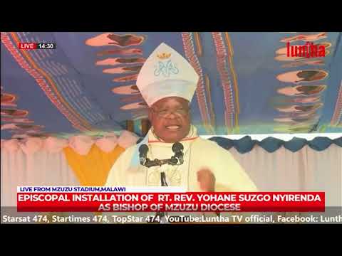 BISHOP MARTIN MTUMBUKA S SPEECH