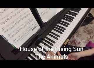 House Of The Rising Sun Piano The Animals