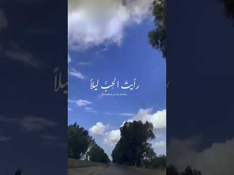 صفه لي يا من رأيت الحب ليلا