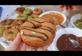 مشروع مربح لستات البيوت حضري اسهل دونات بدون بيض بدون فرد بدون قطاعات خل تعزل المحلات