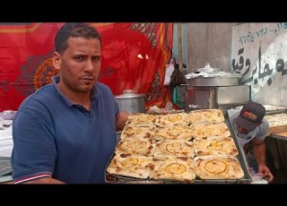 طريقه المكرونه البشاميل بالتفصيل فى افراح مصر مع الشيف حسام البحراوى الشيف احمدعباده أبوزيد