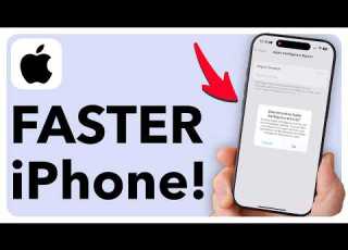  Make Your IPhone FASTER Easy Method