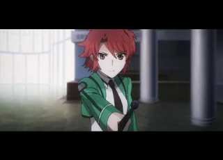  اغماء ميبو من انمي Mahouka Koukou No Rettousei بعد استخدام السحر عليها