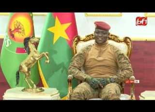 Burkina Faso President Ibrahim Traoré Receives A Delegation Of African Health Ministers