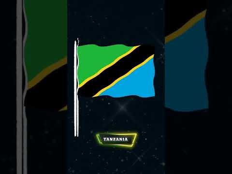 TANZANIA National Flag
