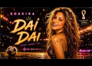 DAI DAI Slowed Reverb Lofi Shakira Burna Boy FIFA World Cup 2026 4K HQ Audio
