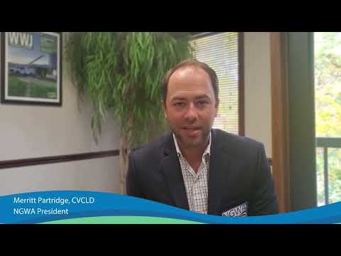 NGWA President Merritt Partridge CVCLD NGWA Groundwater Week 2021