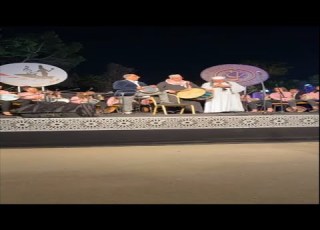  مهرجان الاوبرا فرقه الطبل بقياده الفنان سعيد الارتيست مزمار بلدى