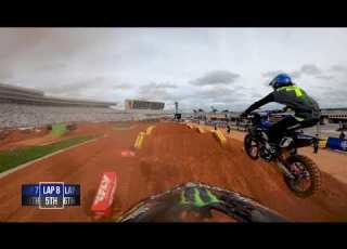 GoPro Malcolm Stewart 2021 Monster Energy Supercross Atlanta 1 450 Main Event Highlights
