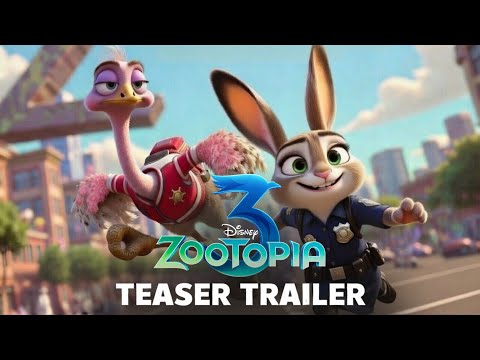 Zootopia 3 2026 First Trailer Disney Animation Fan Made Concept HD TRAILER