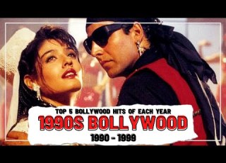  Top 5 Bollywood Hits Of Each Year 1990 1999