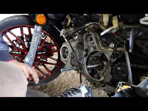 طريقه سهلة لإستخراج و إستبدال مسنن مضخة الزيت للمحرك الصيني 110