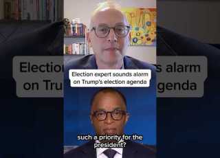 Election Expert Sounds Alarm On Trump S Election Agenda