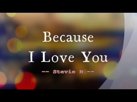 Because I Love You Stevie B With Lyrics
