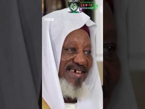 MAULANA SHEIKH SHARIF IBRAHIM SALE AL HUSAINI TATTAUNAWARSA DA BBC HAUSA