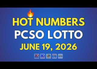 PCSO Lotto Hot Numbers And Digit Placement Analysis June 19 2026 6 45 6 58